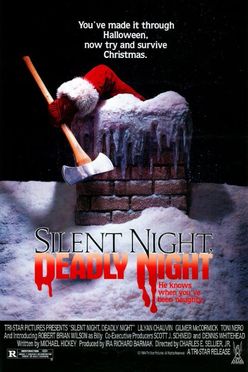 A poster from Silent Night, Deadly Night (1984)